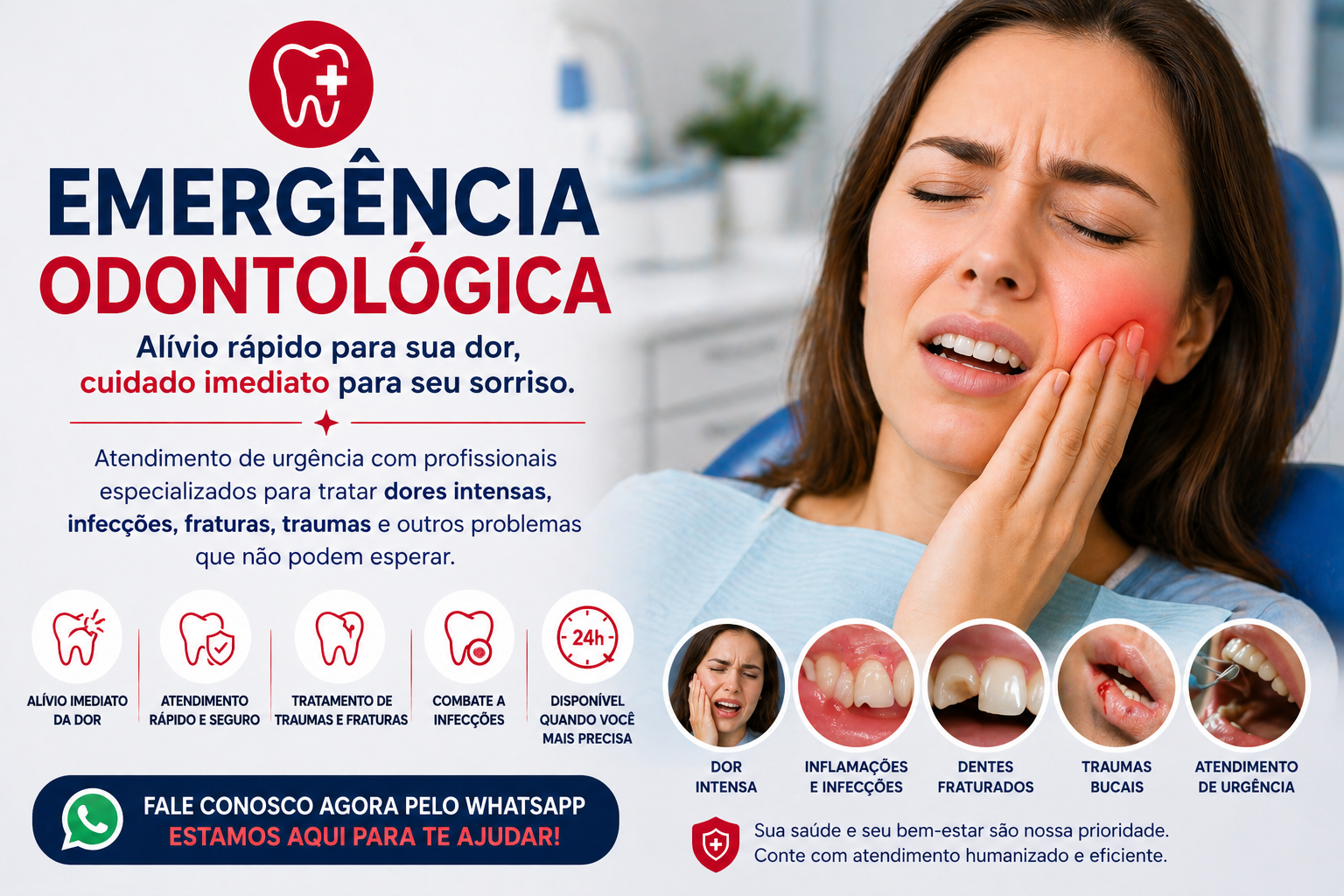 🚨 Emergência Odontológica